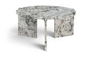 Vernazza Genuine Marble Coffee Table in Alaska - 77009Alaska-CT