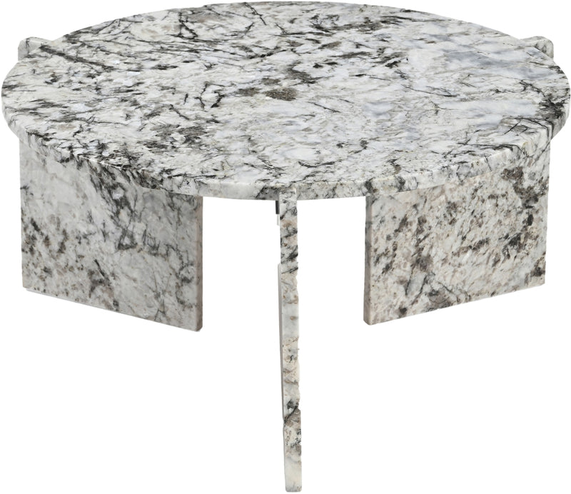 Vernazza Genuine Marble Coffee Table in Alaska - 77009Alaska-CT