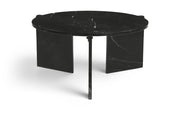 Vernazza Genuine Marble Coffee Table in Black - 77009Black-CT
