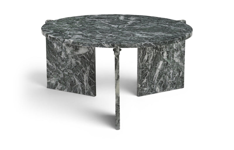 Vernazza Genuine Marble Coffee Table in Green - 77009Green-CT