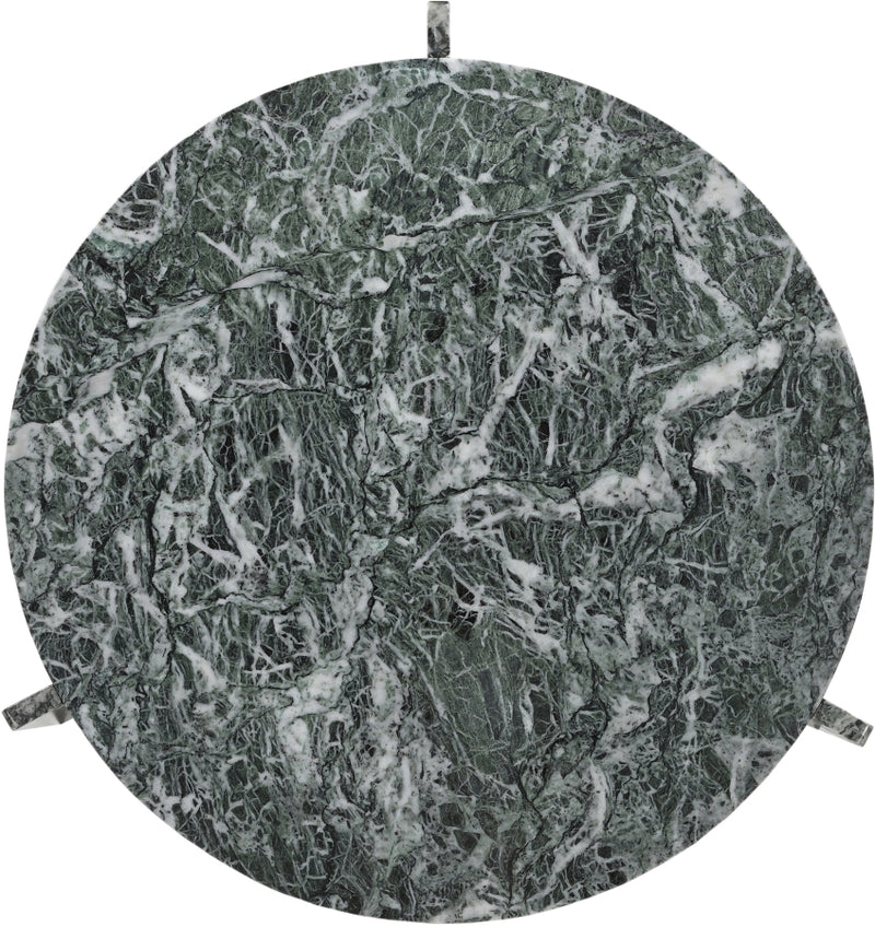 Vernazza Genuine Marble Coffee Table in Green - 77009Green-CT