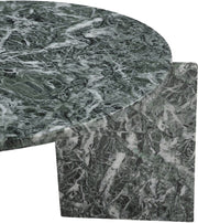 Vernazza Genuine Marble Coffee Table in Green - 77009Green-CT