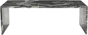 Vernazza Marble Coffee Table in Black - 99004Black-CT