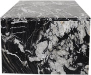 Vernazza Marble Coffee Table in Black - 99004Black-CT