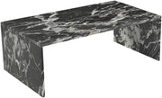 Vernazza Marble Coffee Table in Black - 99004Black-CT