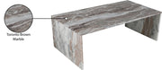 Vernazza Marble Coffee Table in Brown - 99004Brown-CT