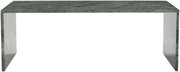 Vernazza Marble Coffee Table in Green - 99004Green-CT