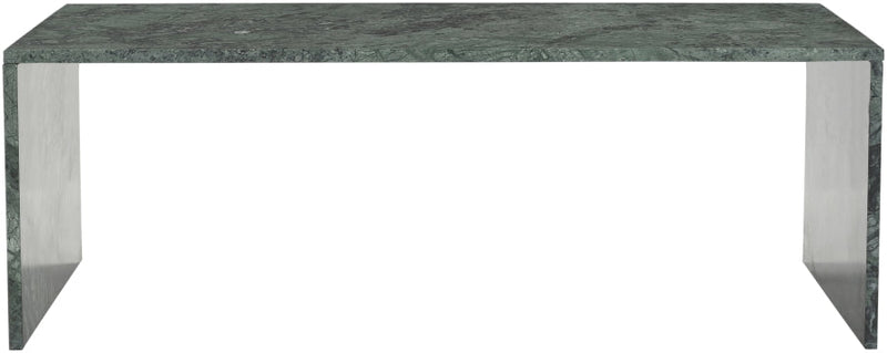 Vernazza Marble Coffee Table in Green - 99004Green-CT