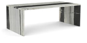 Vernazza Marble Coffee Table in Panda - 99004Panda-CT