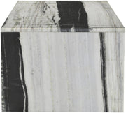 Vernazza Marble Coffee Table in Panda - 99004Panda-CT