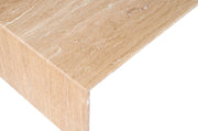 Vernazza Travertine Coffee Table in Natural - 99005Travertine-CT