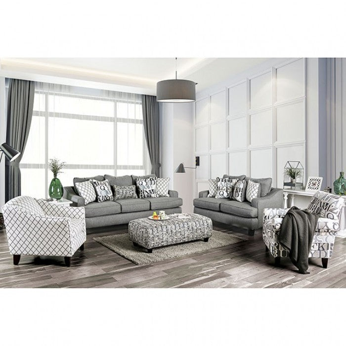 Verne Bluish Gray Sofa - SM8330-SF