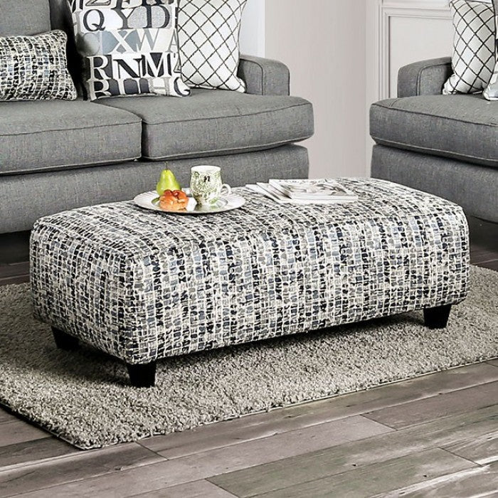 Verne Pattern Ottoman - SM8330-OT