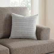 Vernthrone Taupe/White Pillow (Set of 4) - A1001184