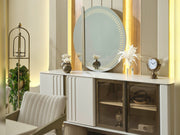 Verona Diningroom (Consol With Mirror & Dining Table & 6 Dining Chair) - 200-MAX-VER-DT-6-SET