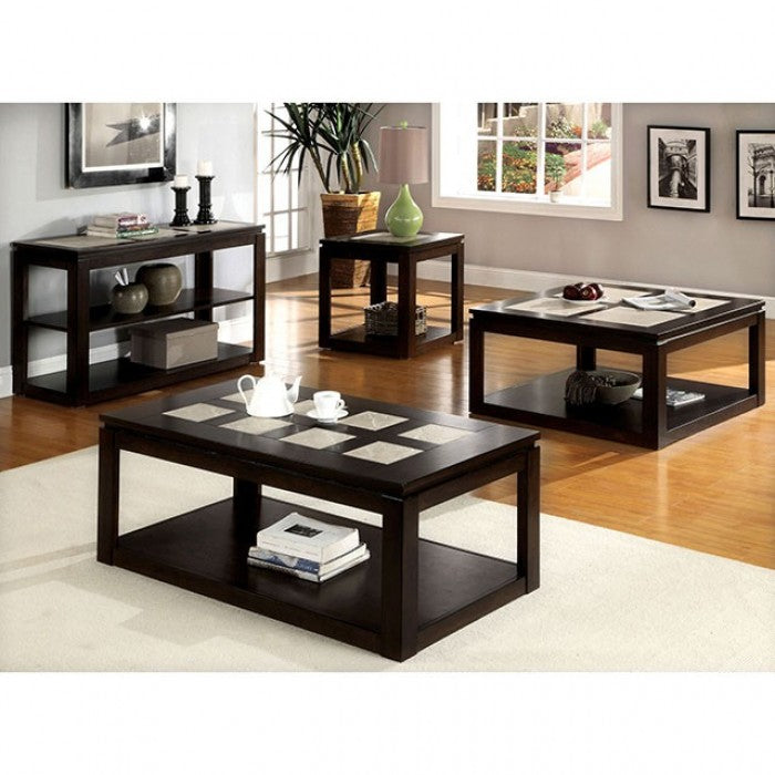 Verona Espresso End Table - CM4484E