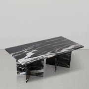 Verona Marble Coffee Table in Black - 220Black-CT