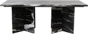 Verona Marble Coffee Table in Black - 220Black-CT