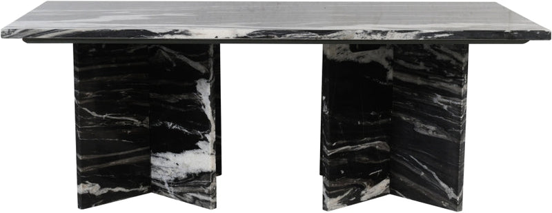 Verona Marble Coffee Table in Black - 220Black-CT