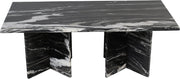 Verona Marble Coffee Table in Black - 220Black-CT