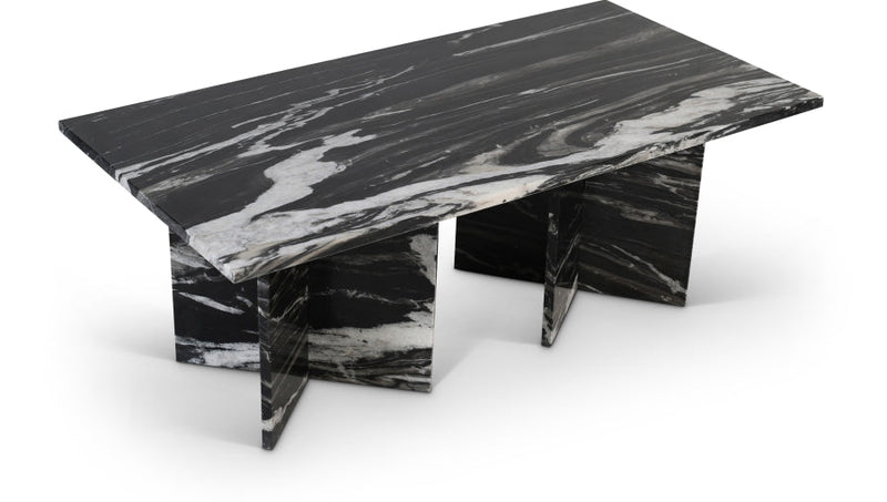 Verona Marble Coffee Table in Black - 220Black-CT