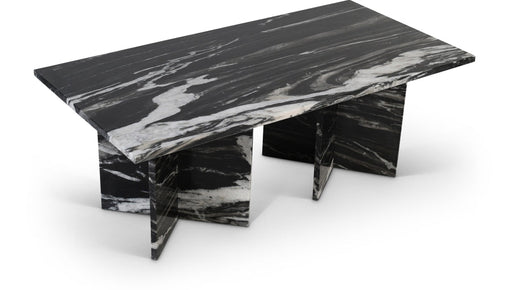 Verona Marble Coffee Table in Black - 220Black-CT
