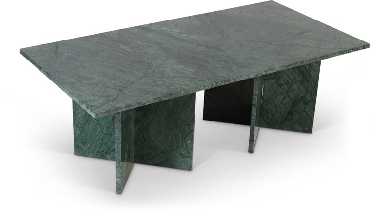 Verona Marble Coffee Table in Green - 220Green-CT