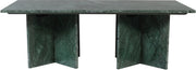 Verona Marble Coffee Table in Green - 220Green-CT