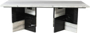 Verona Marble Coffee Table in Panda - 220Panda-CT