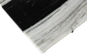 Verona Marble Coffee Table in Panda - 220Panda-CT