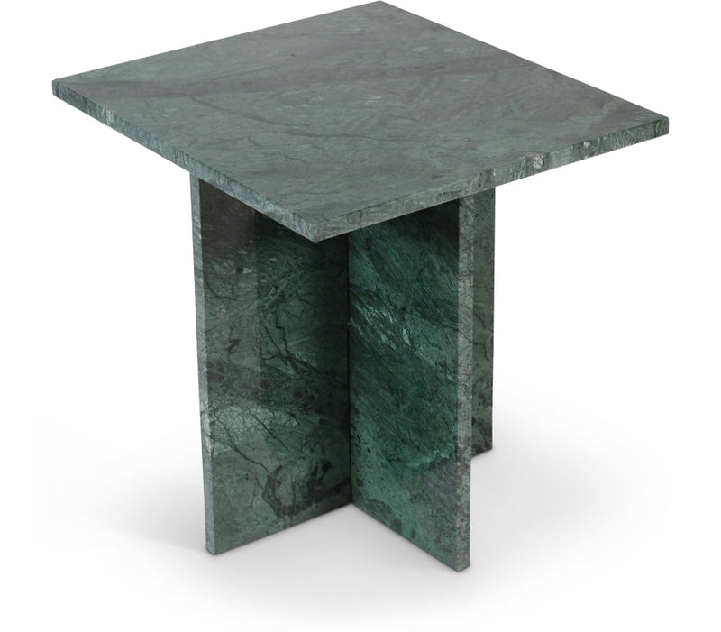 Verona Marble End Table in Green - 220Green-ET