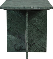 Verona Marble End Table in Green - 220Green-ET
