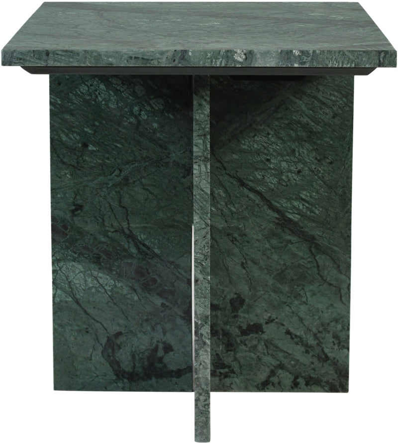 Verona Marble End Table in Green - 220Green-ET