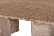 Verona Travertine Coffee Table in Natural - 220Travertine-CT