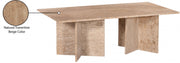 Verona Travertine Coffee Table in Natural - 220Travertine-CT
