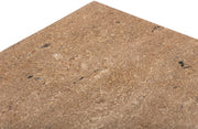 Verona Travertine End Table in Natural - 220Travertine-ET