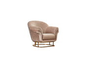Versace 3-pieces (Sofa & Loveseat & Chair) Livingroom Set Cream in Cream - 101-VER-STAR13553-321