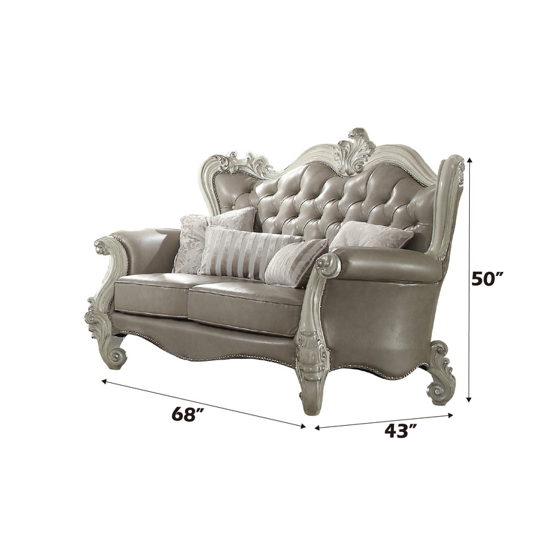 Versailles Loveseat W/4 Pillows - 52126