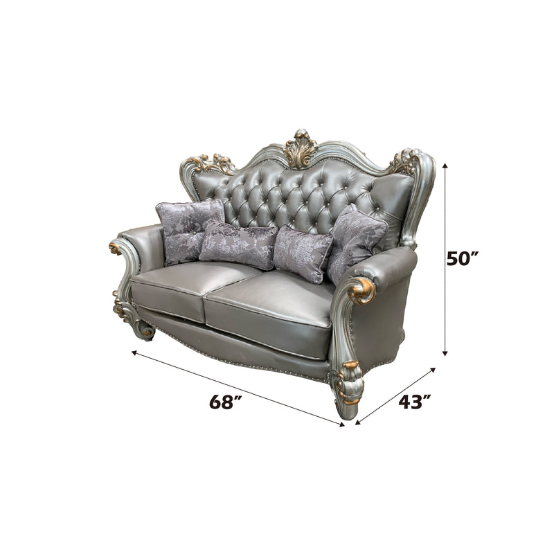 Versailles Loveseat W/4 Pillows - 56821