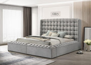 Versaley Queen Grey Storage Bed - B801-Grey-Queen