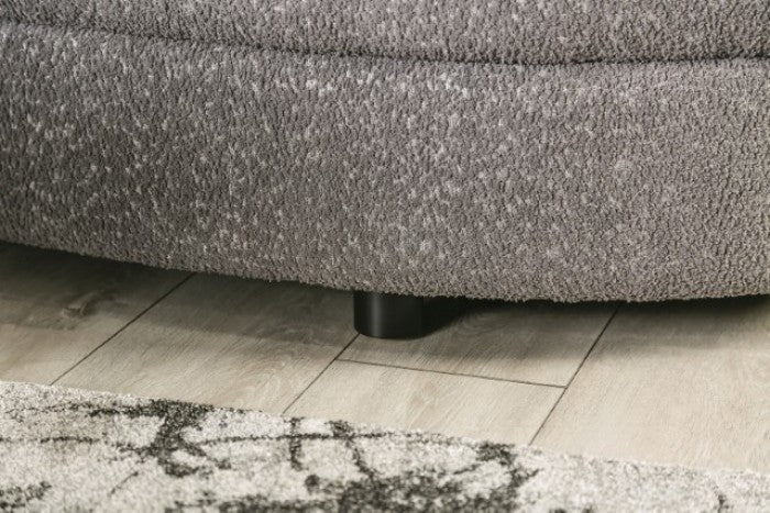 Versoix Charcoal Gray Sofa - FM61003GY-SF