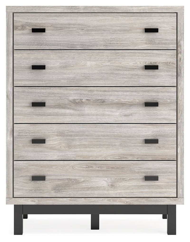Vessalli Gray Panel Bedroom Set - Gate FurnitureBedroom Set