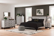 Vessalli Gray Panel Bedroom Set with Extensions - Gate FurnitureBedroom Set