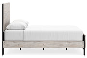 Vessalli Gray Queen Panel Bed - Gate FurnitureQueen Bed
