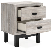 Vessalli Gray Panel Bedroom Set from Ashley - Luna Furniture