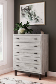 Vessalli Gray Panel Bedroom Set from Ashley - Luna Furniture