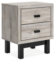 Vessalli Gray Panel Bedroom Set from Ashley - Luna Furniture