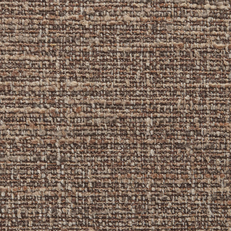 Vetra Linen Textured Fabric Upholstered Chair in Brown - 33012Brown