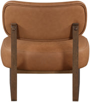 Vetra Vegan Leather Upholstered Chair in Cognac - 33019Cognac