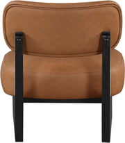 Vetra Vegan Leather Upholstered Chair in Cognac - 33020Cognac